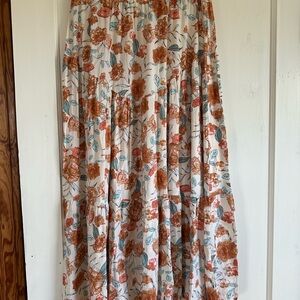 Floral Maxi Skirt